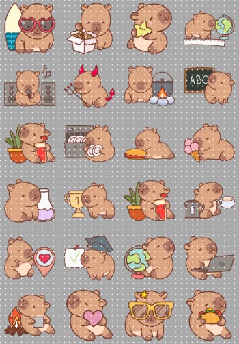 A5 kiss cut- 4589